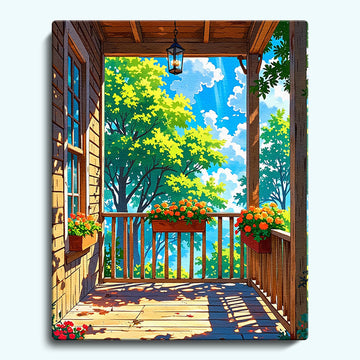 Wooden Porch