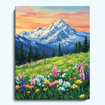 Mountaintop wildflowers