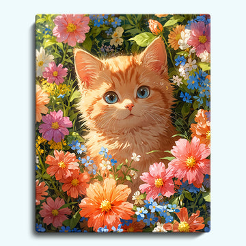 Orange tabby kitten