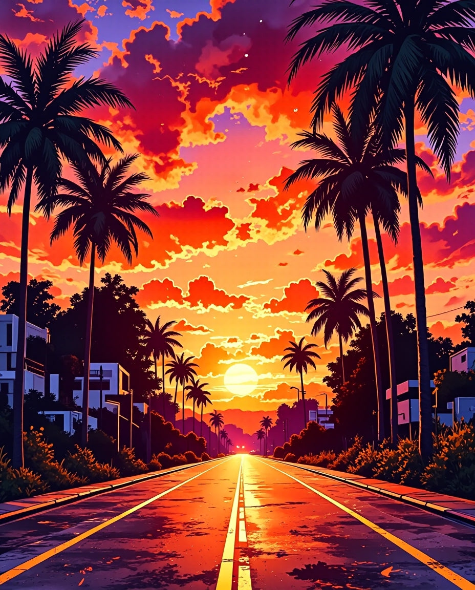 Sunset Scene
